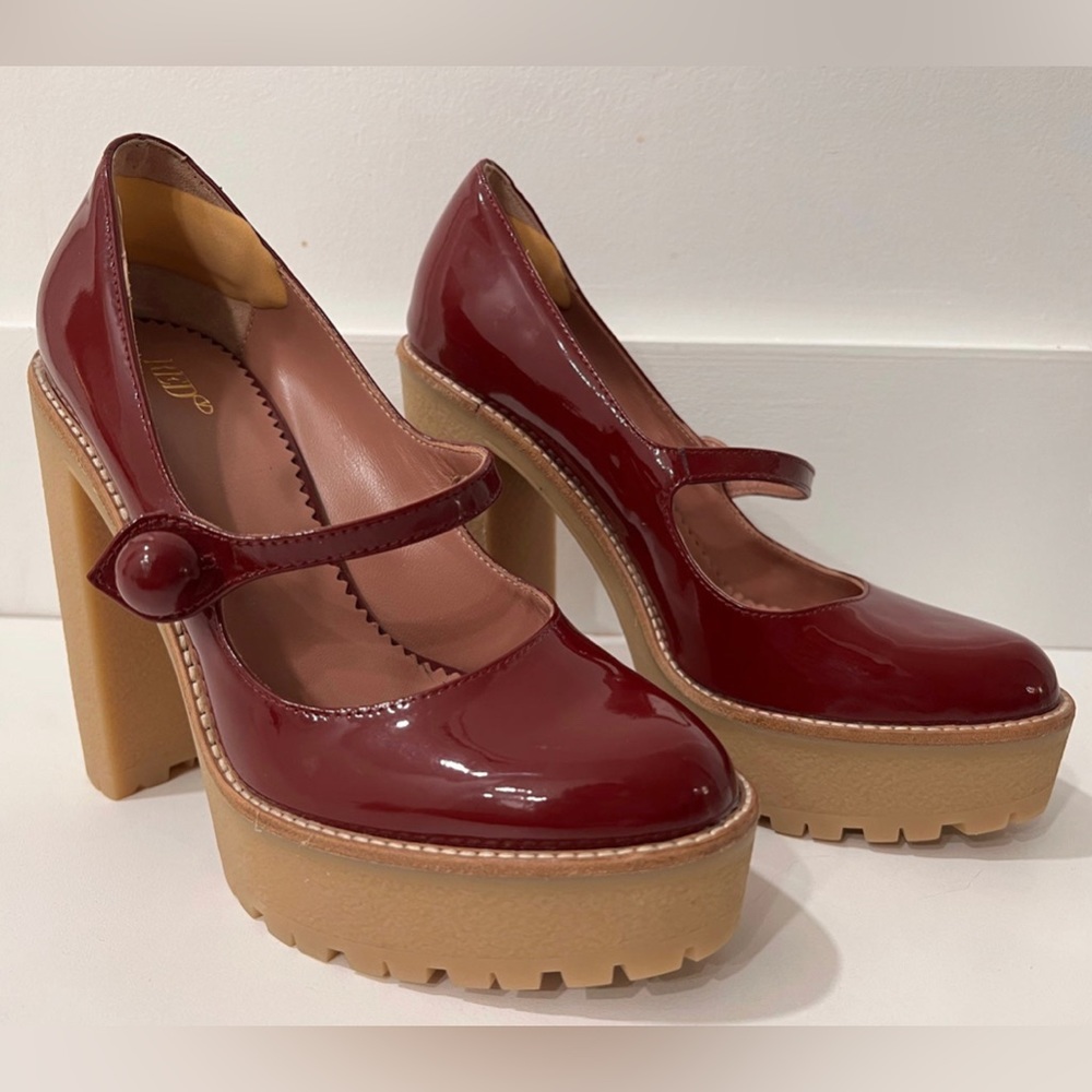 RED Valentino Patent Leather Pumps
